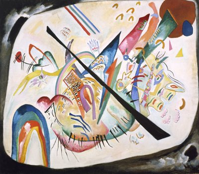 Weißes Oval, 1919 von Wassily Kandinsky